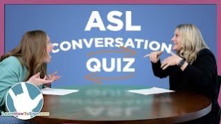 ASL Conversation Challenge | Interactive Quiz with Sarah