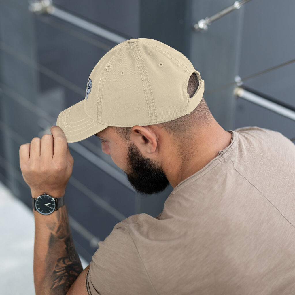 USA ASL Distressed Dad Hat - Image 3