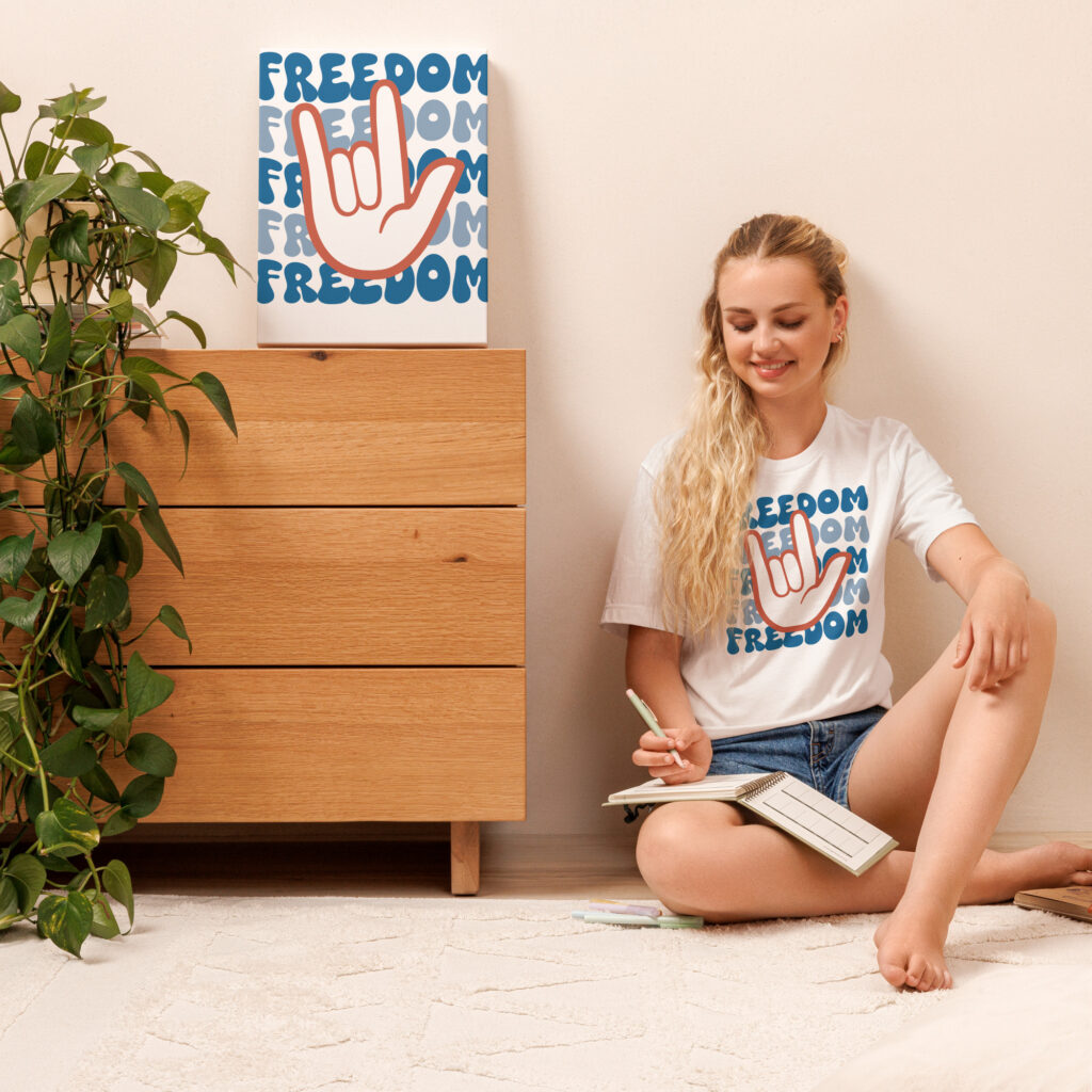 ASL USA Freedom Tee