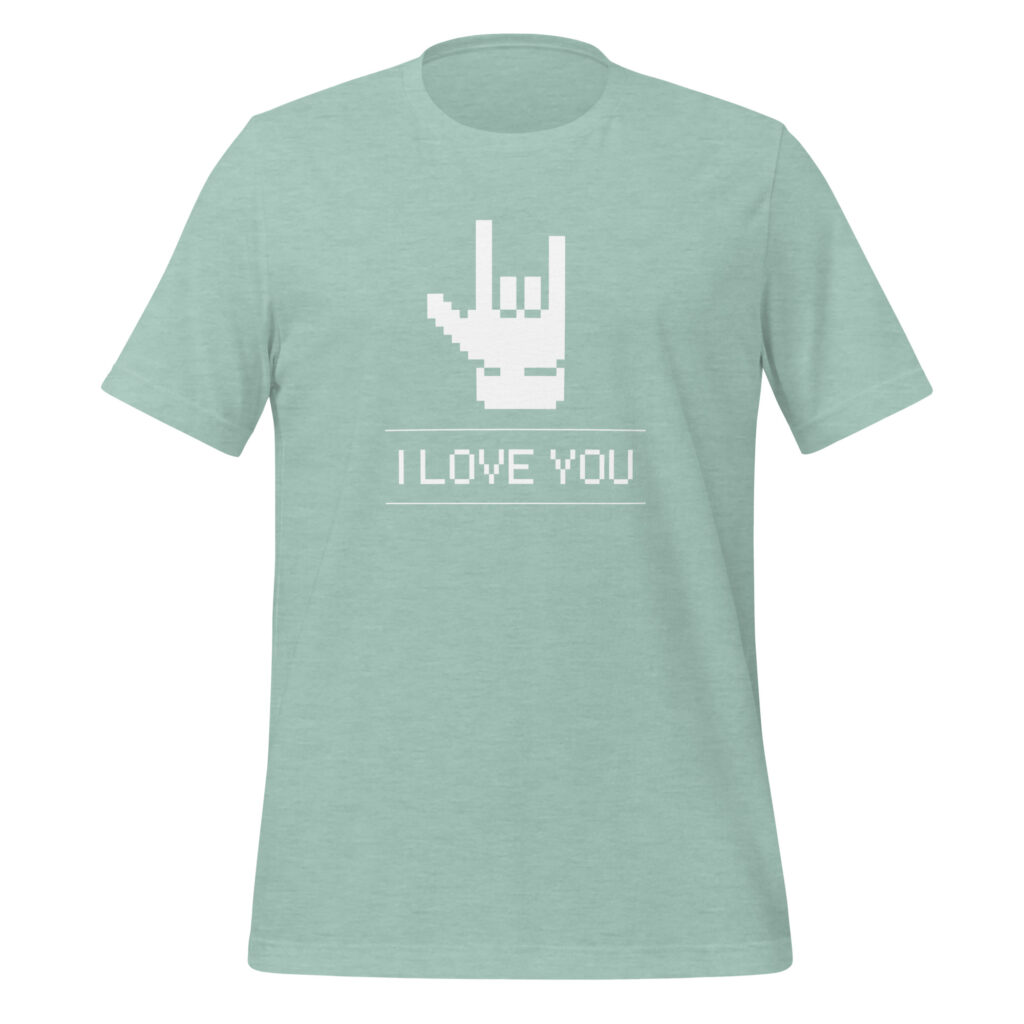 8-Bit ILY Tee