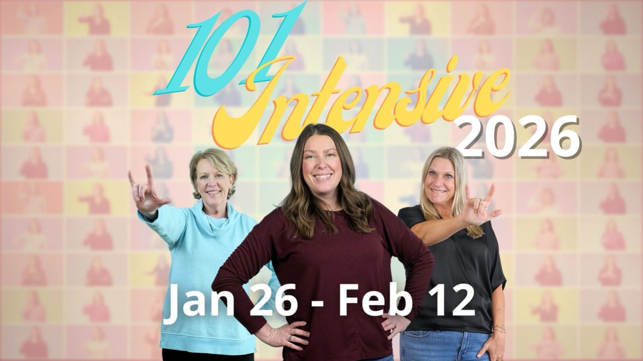 2026 ASL 101 Intensive Promo